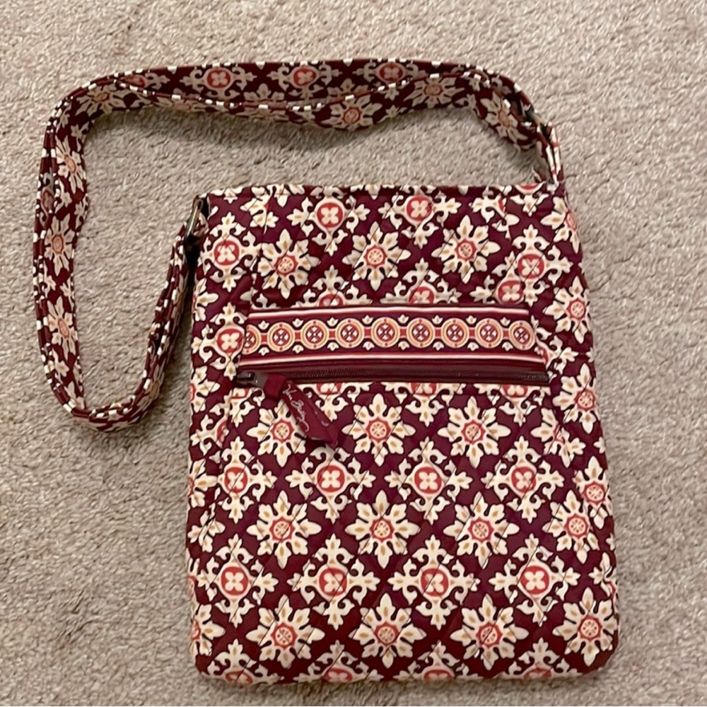 Vera Bradley Crossbody Bag With Free Pencil Case